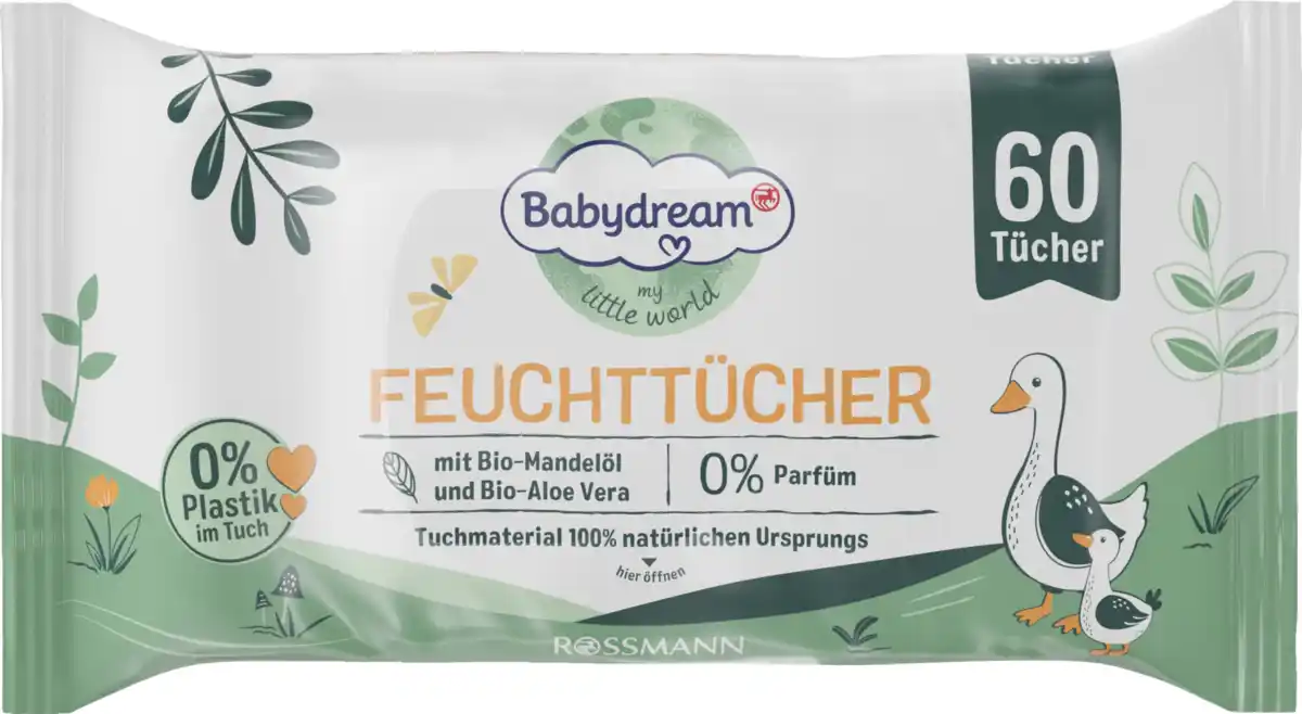 Bild 1 von Babydream my little world Feuchttücher