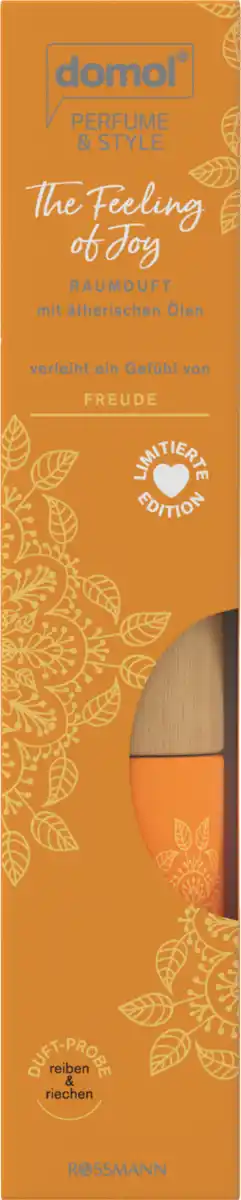 Bild 1 von domol Perfume & Style Raumduft The Feeling of Joy, 100 ml
