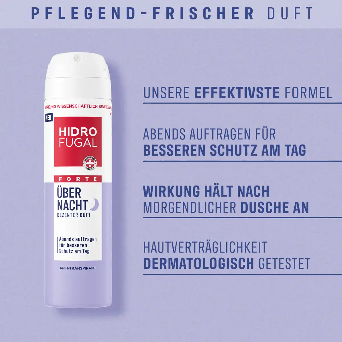 Bild 4 von Hidrofugal FORTE Über Nacht Anti-Transpirant Spray, 150 ml
