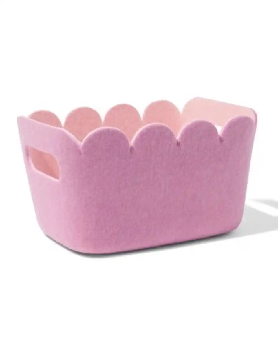 Bild 1 von Korb 20 x 12 cm, Filz, Violett