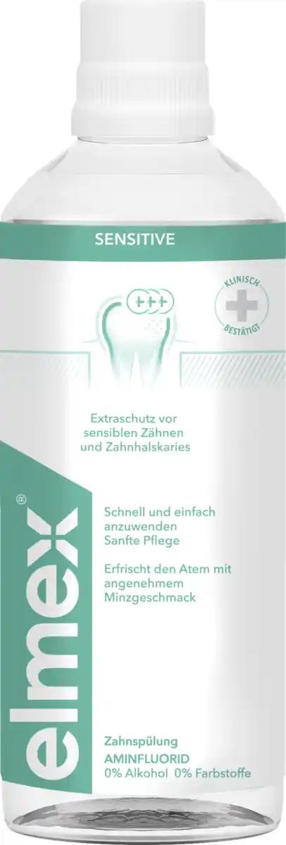 Bild 1 von elmex Zahnspülung sensitive, 400 ml