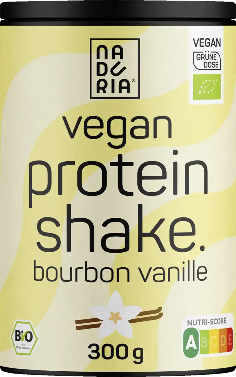 Bild 1 von Naduria Bio Vegan Protein Shake Bourbon Vanille, 300 g