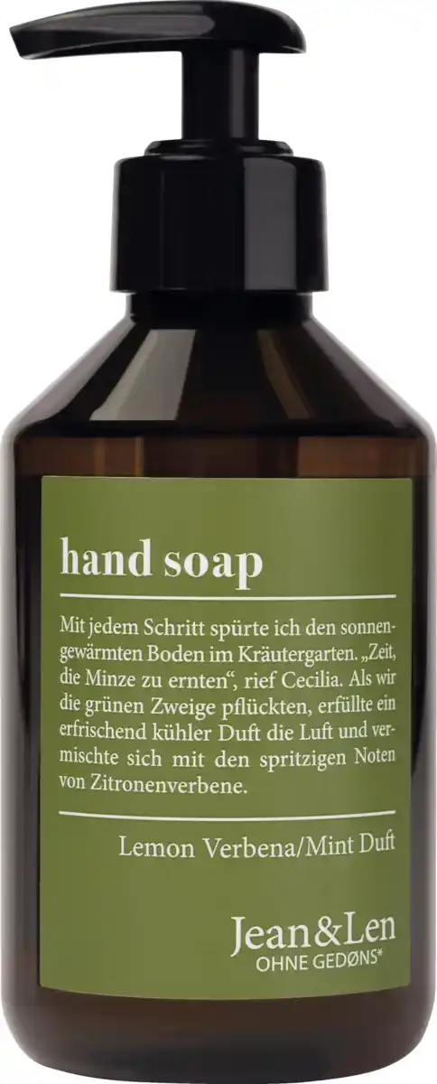 Bild 1 von Jean&Len Handseife Zitrone & Minze, 250 ml