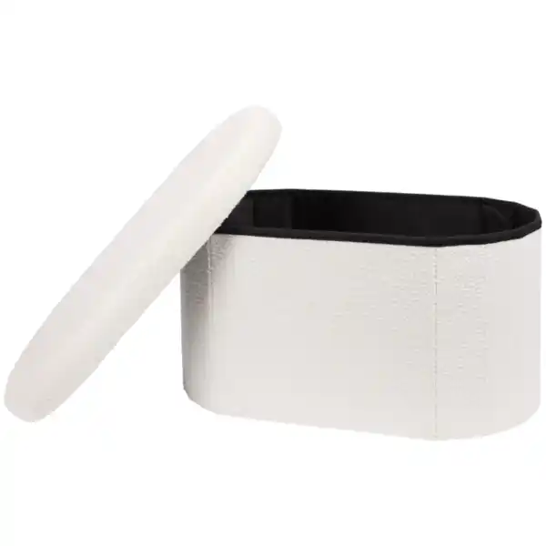 Bild 2 von Stauraumhocker mit Plüschstoff