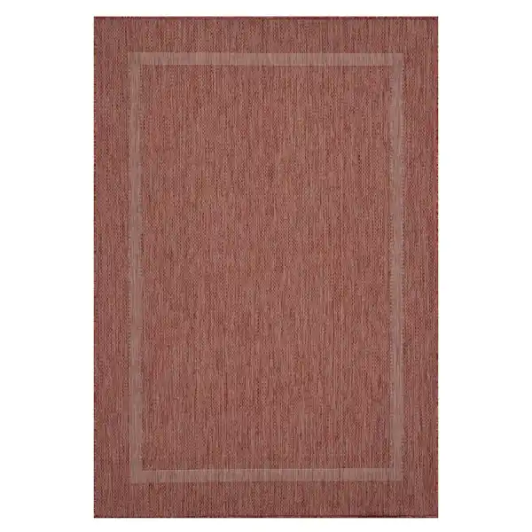 Bild 1 von Flachwebeteppich Relax Rot ca. 80x250cm, Rot