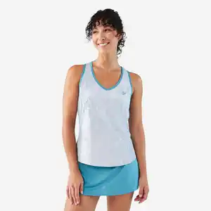 Damen Padeltop Kuikma - Dry technisch und atmungsaktiv grau