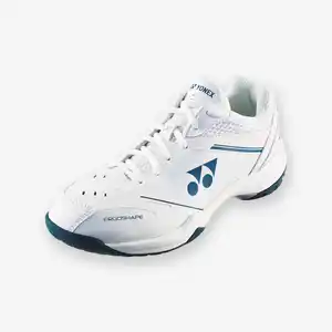 Hallenschuhe Badmintonschuhe Herren – Power Cushion 65 X weiß