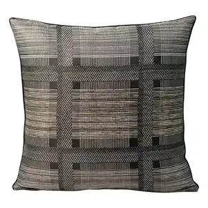 Dieter Knoll Kissenhülle, Schlamm, Textil, Struktur, 50x50 cm, Wohntextilien, Bezüge, Kissenbezüge
