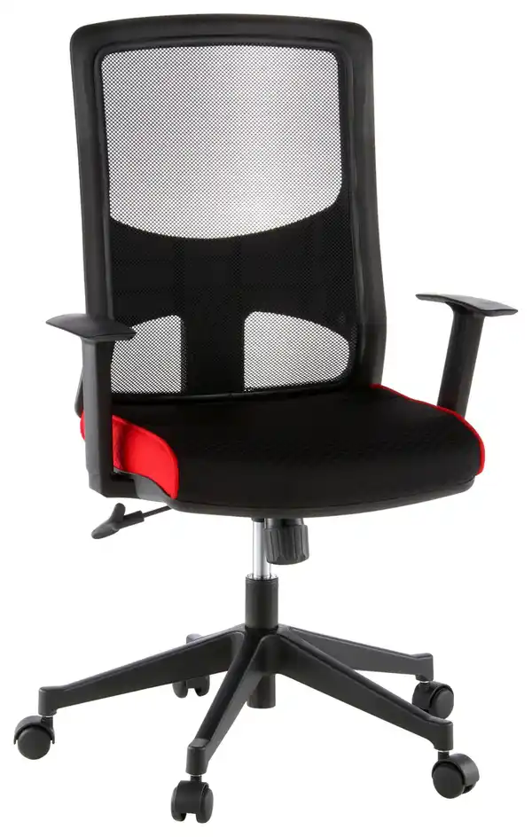 Bild 1 von Drehstuhl Lavita Rot/Schwarz, Rot, Schwarz