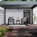 Bild 1 von Balkonset Bela Hellgrau Hellgrau Outdoorstoff/Metall, Hellgrau