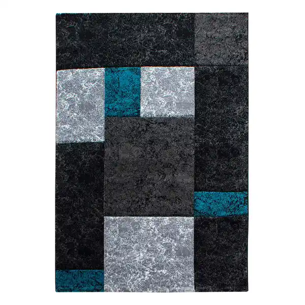Bild 1 von Flachwebeteppich Hawaii Türkis ca. 140x200cm, Türkis