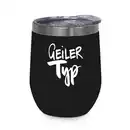 Bild 1 von Thermobecher Geiler Typ ca. 350ml, Schwarz, Weiß