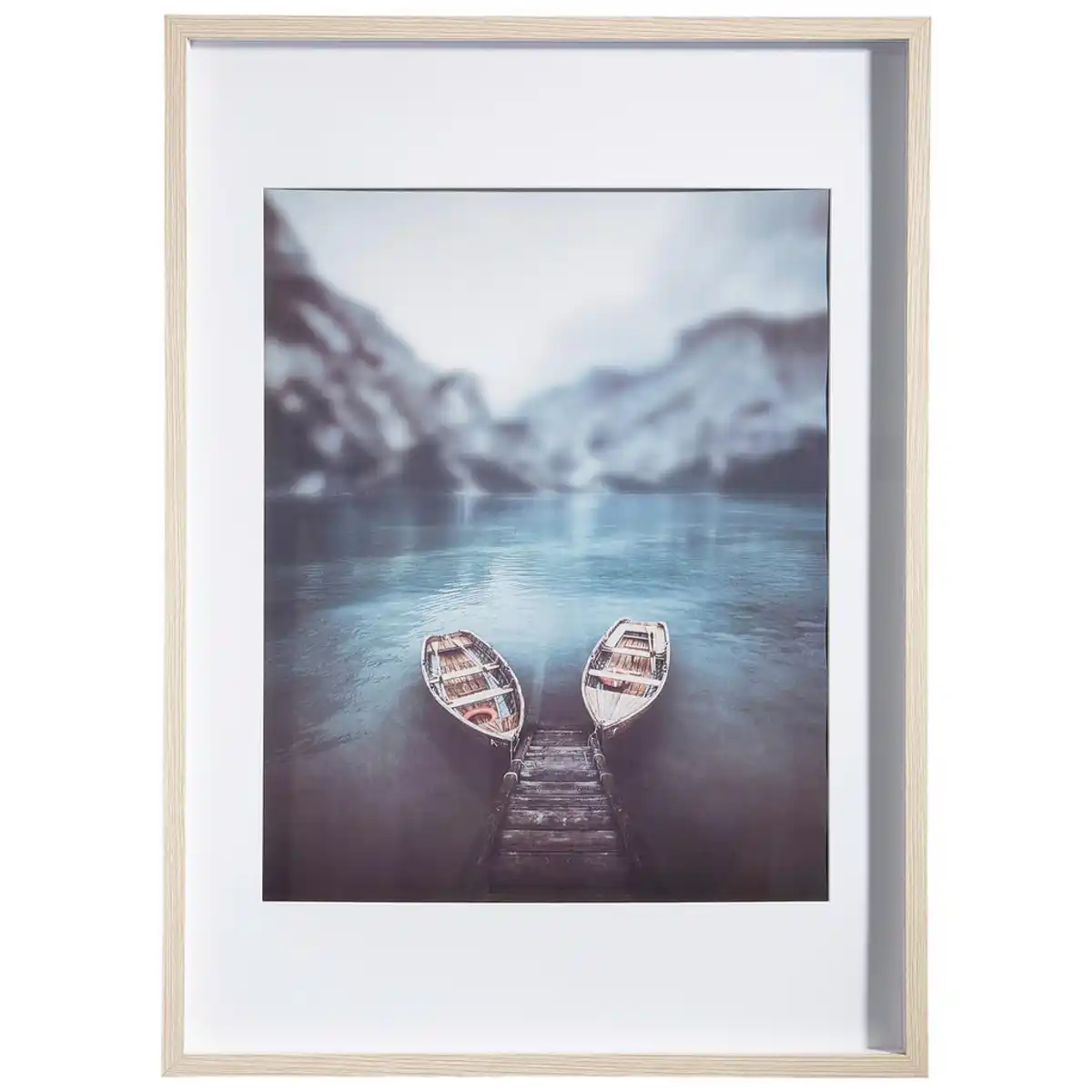 Bild 1 von Xxxl Bilderrahmen Iceland, Eiche, Holz, Glas, rechteckig, 50x70 cm, Fsc, Passepartout, Bilder und Zubehör, Bilderrahmen, Bilderrahmen Holz