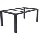 Bild 1 von Zebra  Gartentischgestell Alus, Graphit, Metall, eckig, 90x74x160 cm, Gartenmöbel, Gartentische, Gartentische