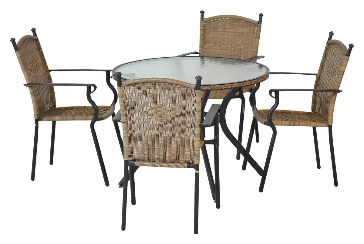 Bild 1 von GARTENSET ROMA, Graphitfarben, Naturfarben