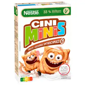 Nestlé Cini Minis Cerealien mit Zimtgeschmack und Vollkorn 375g