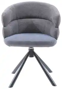 Armlehnstuhl Malia Grau, Grau