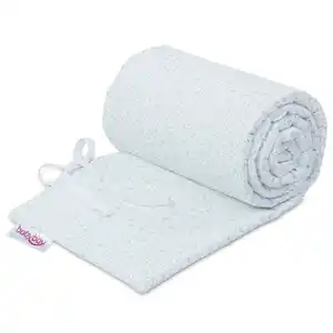 Babybay Nestchen, Weiß, Textil, Stern, Füllung: Polyester, 24x168 cm, schadstoffgeprüft, Schlafen, Babybett-Ausstattung, Babynestchen, Bettnestchen