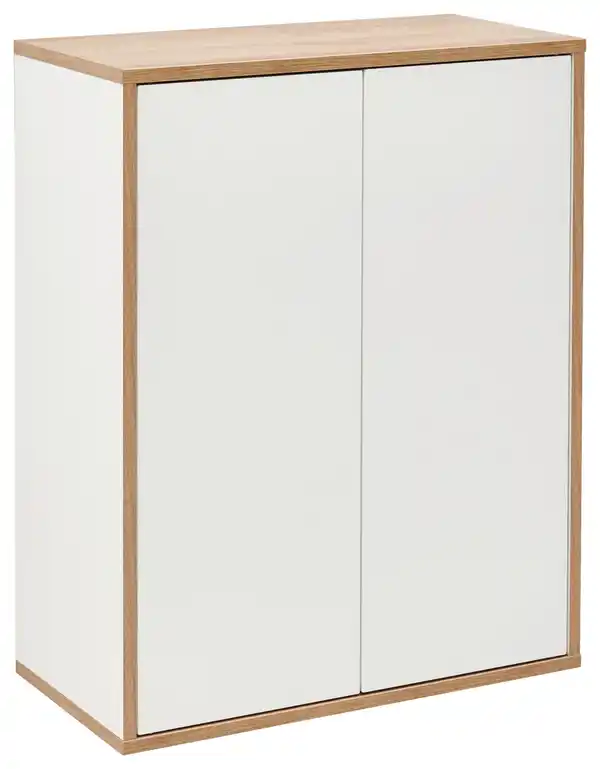 Bild 1 von Midischrank 'Finn' , weiß, eiche, Weiß, Eichefarben