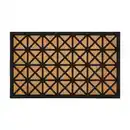 Bild 1 von Esposa FUßMATTE Border Graph, Natur, Kunststoff, Textil, Struktur, rechteckig, 45x75 cm, schmutzabweisend, für Fußbodenheizung geeignet, schützt den Fußboden, Teppiche & Böden, Fuß & Stufenmat