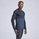 Bild 1 von Laufshirt langarm Herren nahtlos - Run 500 schwarz