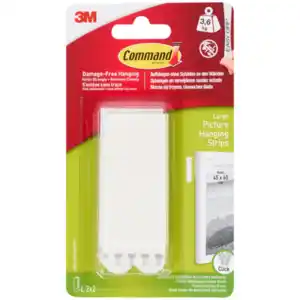 3M Command Bilderrahmen-Montagestreifen XL
