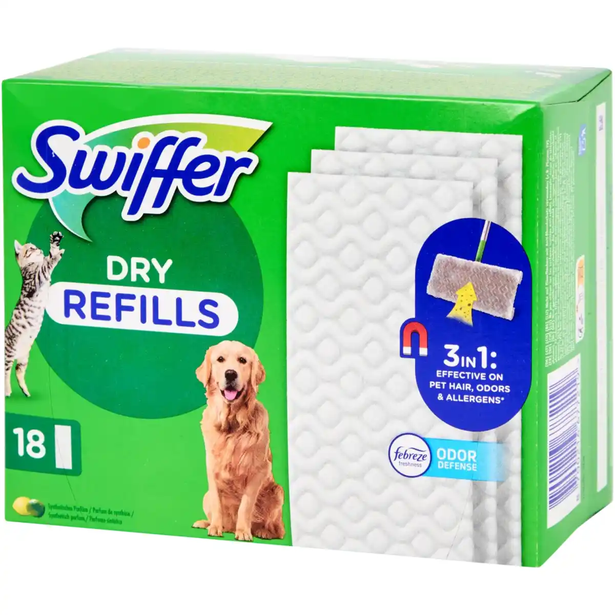 Bild 1 von Swiffer Trockene Bodenwischtücher Nachfüllpackung