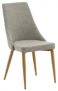 STUHL-SET LEONE, Hellgrau, Beige