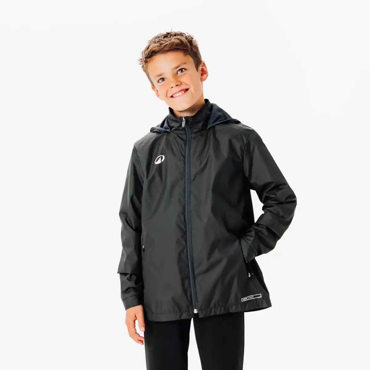 Bild 1 von Kinder Fußball Regenjacke - Viralto Club schwarz