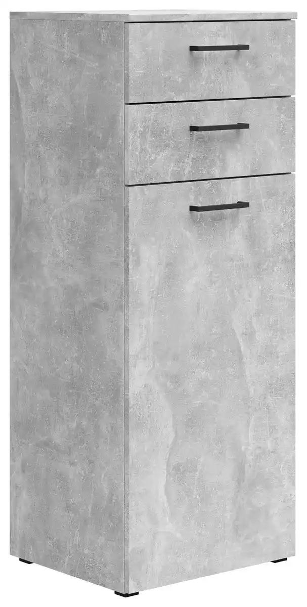 Bild 1 von Kommode Multistauraum Betonoptik, Grau