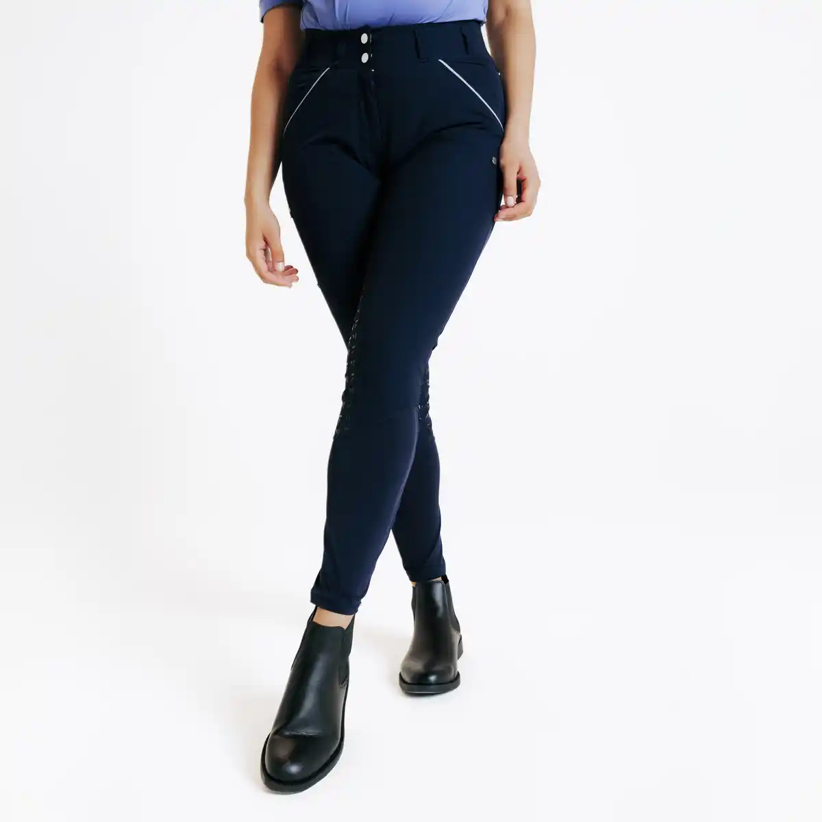 Bild 1 von Reithose Full Grip Ultralight Damen blau