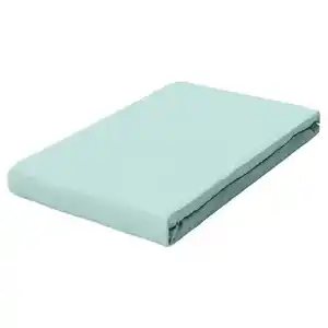 Schlafgut Boxspring-Spannleintuch Pure, Mintgrün, Textil, 120-130x200-220 cm, Oeko-Tex® Made IN Green, AZO-frei, Hohenstein, Textiles Vertrauen - Oeko-Tex®, Grüner Punkt, perfekter Sitz, weich un