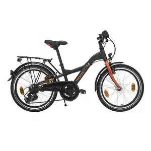 City Bike Kinderfahrrad 20 Zoll D4 Rock schwarz/orange
