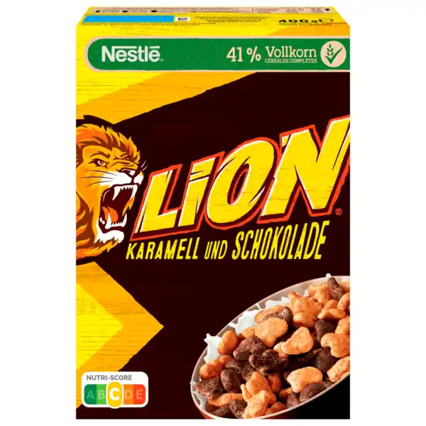 Bild 1 von Nestle Lion Cereals Karamell & Schoko 400g
