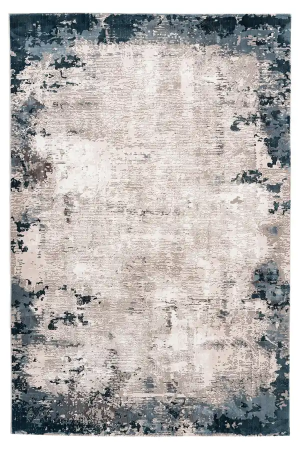 Bild 1 von Webteppich my Opal Blau/Beige ca. 200x290cm, Beige, Blau