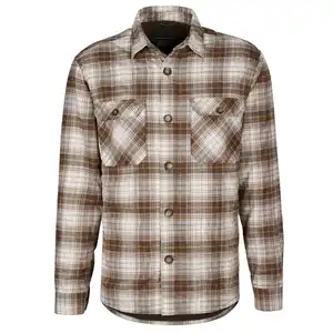 SNOWCAP LINED FLANNEL L/S Herren - Flanellhemd