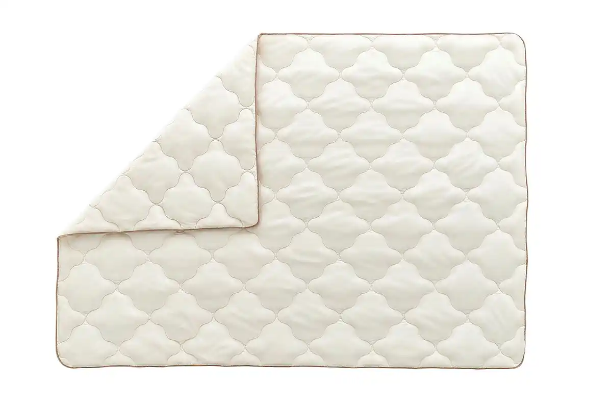 Bild 1 von Bettdecke Superwashed Wolle ca. 135x200x17,33 cm Weiß, Weiß