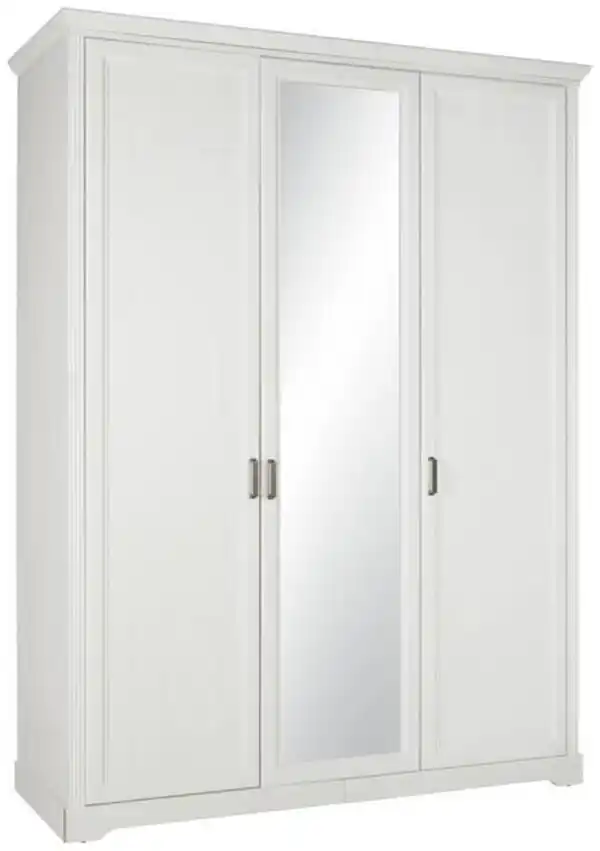 Bild 1 von Drehtürenschrank in Weiß, Weiß