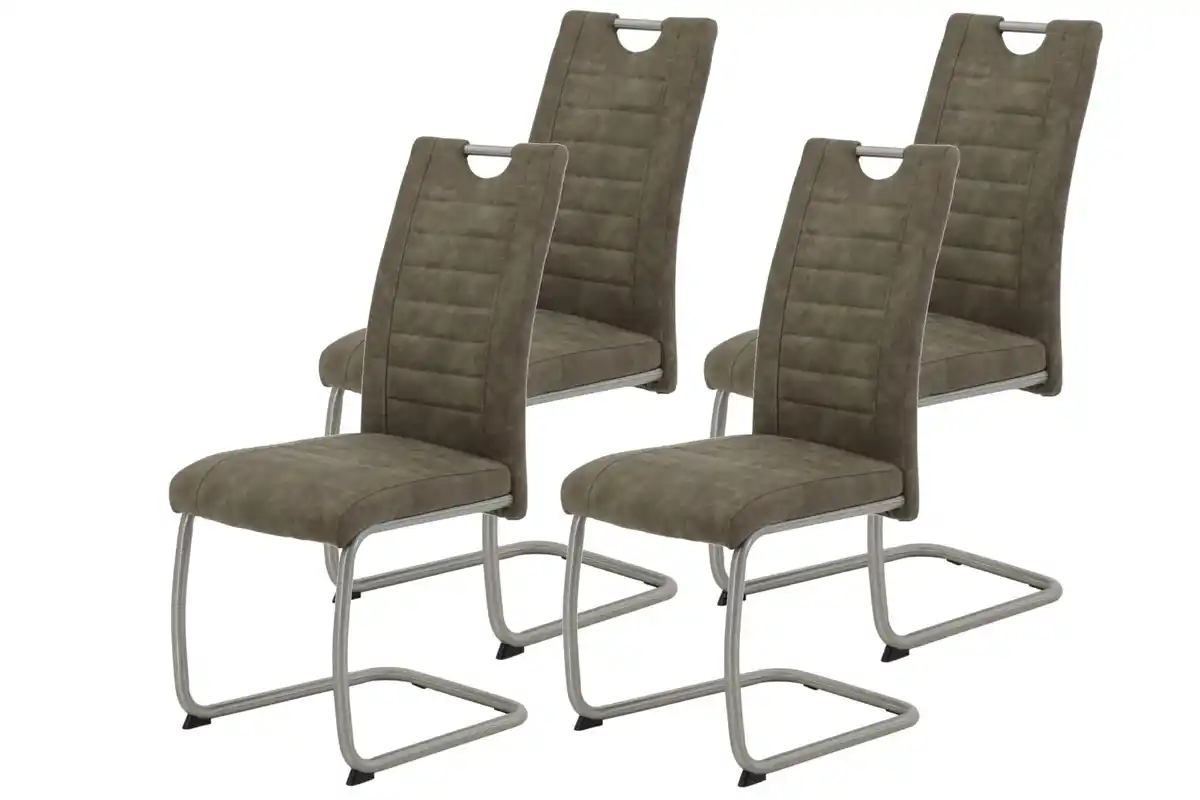 Bild 1 von SCHWINGSTUHL-SET Ulla S Schlammfarben, Schlammfarben