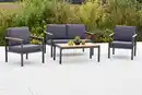 Bild 1 von GARTENSET KAVOS, Graphitfarben, Grau, Naturfarben