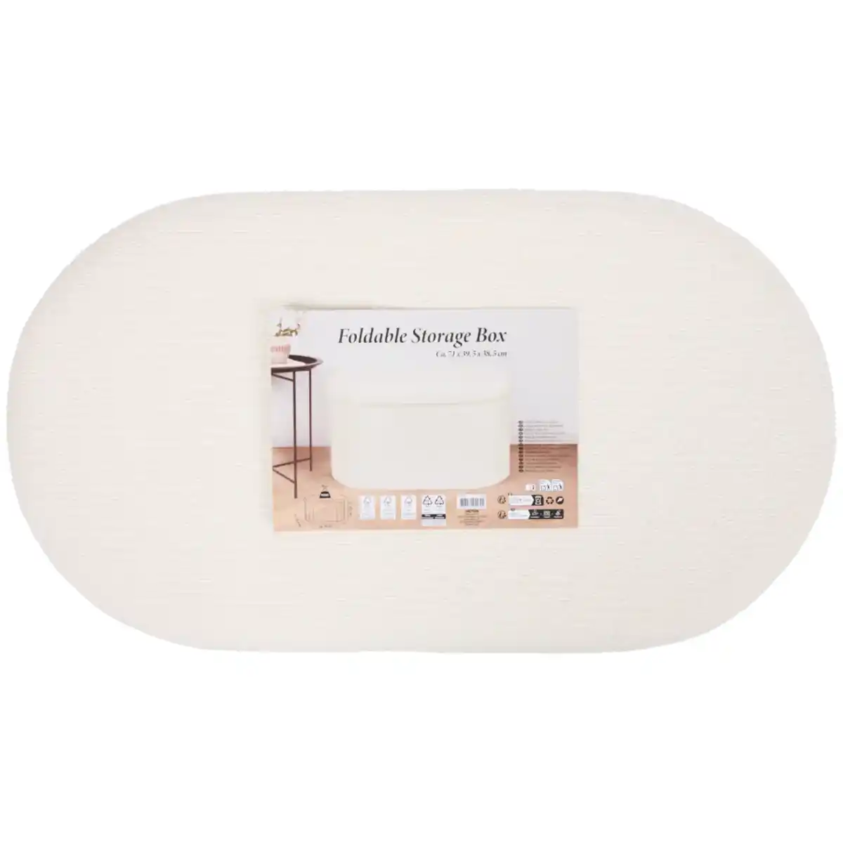 Bild 3 von Stauraumhocker mit Plüschstoff