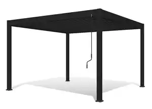 Pavillon Deluxe ca. 360x255x400 cm Anthrazit