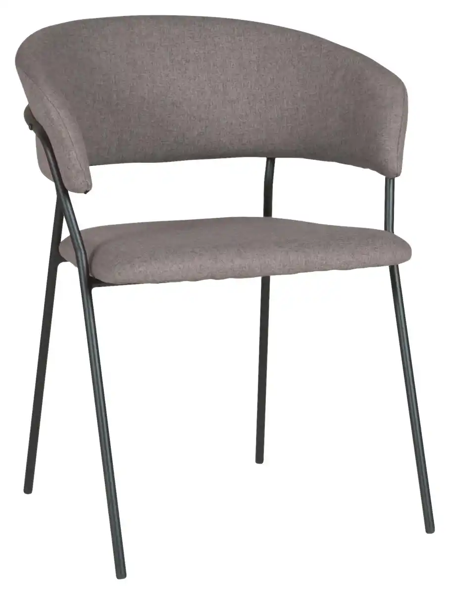 Bild 1 von Armlehnstuhl Alice Dunkelgrau, Dunkelgrau