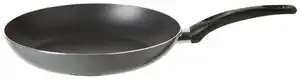Bratpfanne Basic Ø ca. 28cm, Grau, Schwarz, Silberfarben