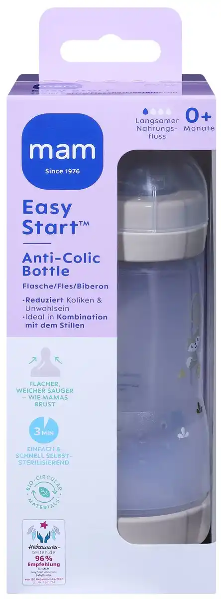 Bild 1 von MAM Easy Start Anti-Colic-Flasche, 260-ml-Fl.