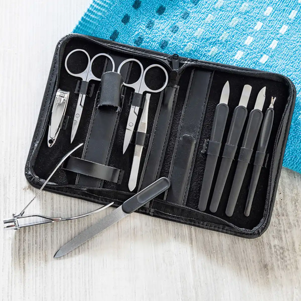 Bild 1 von Badkomfort Maniküre- und Pediküre-Set 10tlg.