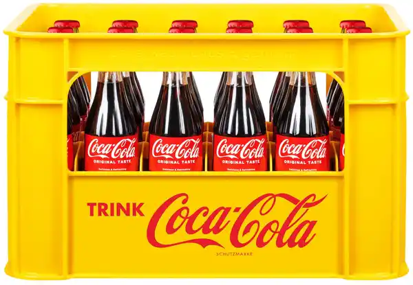 Bild 1 von COCA-COLA Cola, Ka. 24 x 0,33-l-Fl.