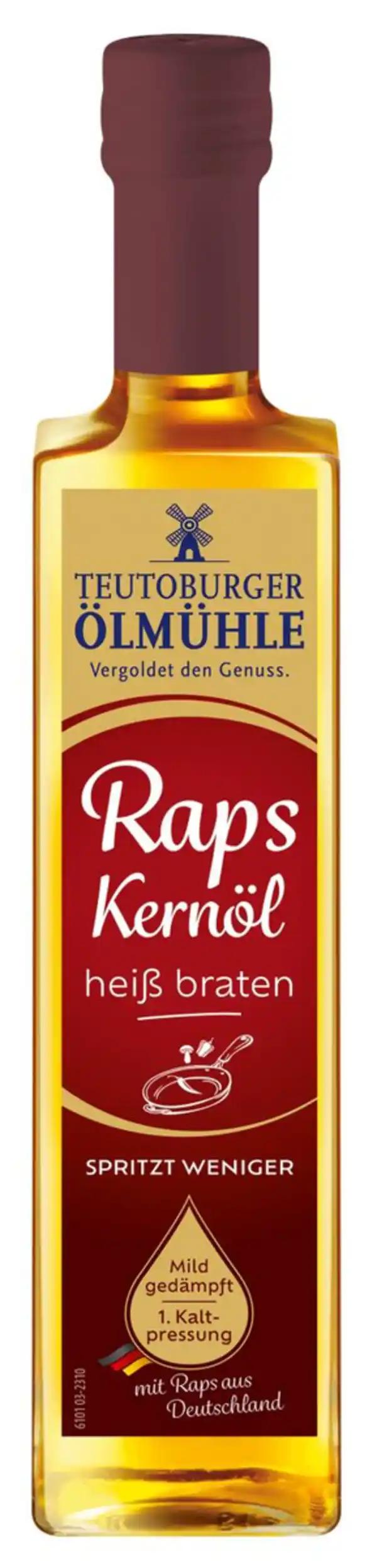 Bild 1 von TEUTOBURGER ÖLMÜHLE »Bratprofi« Rapskernöl, 500-ml-Fl.