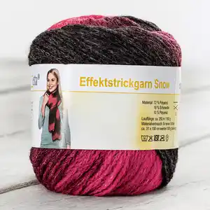 Lana Alzetta Effektstrickgarn "Snow"