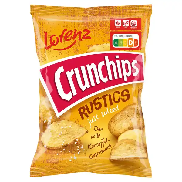Bild 1 von LORENZ Crunchips WOW 110 g, Rustic Salted